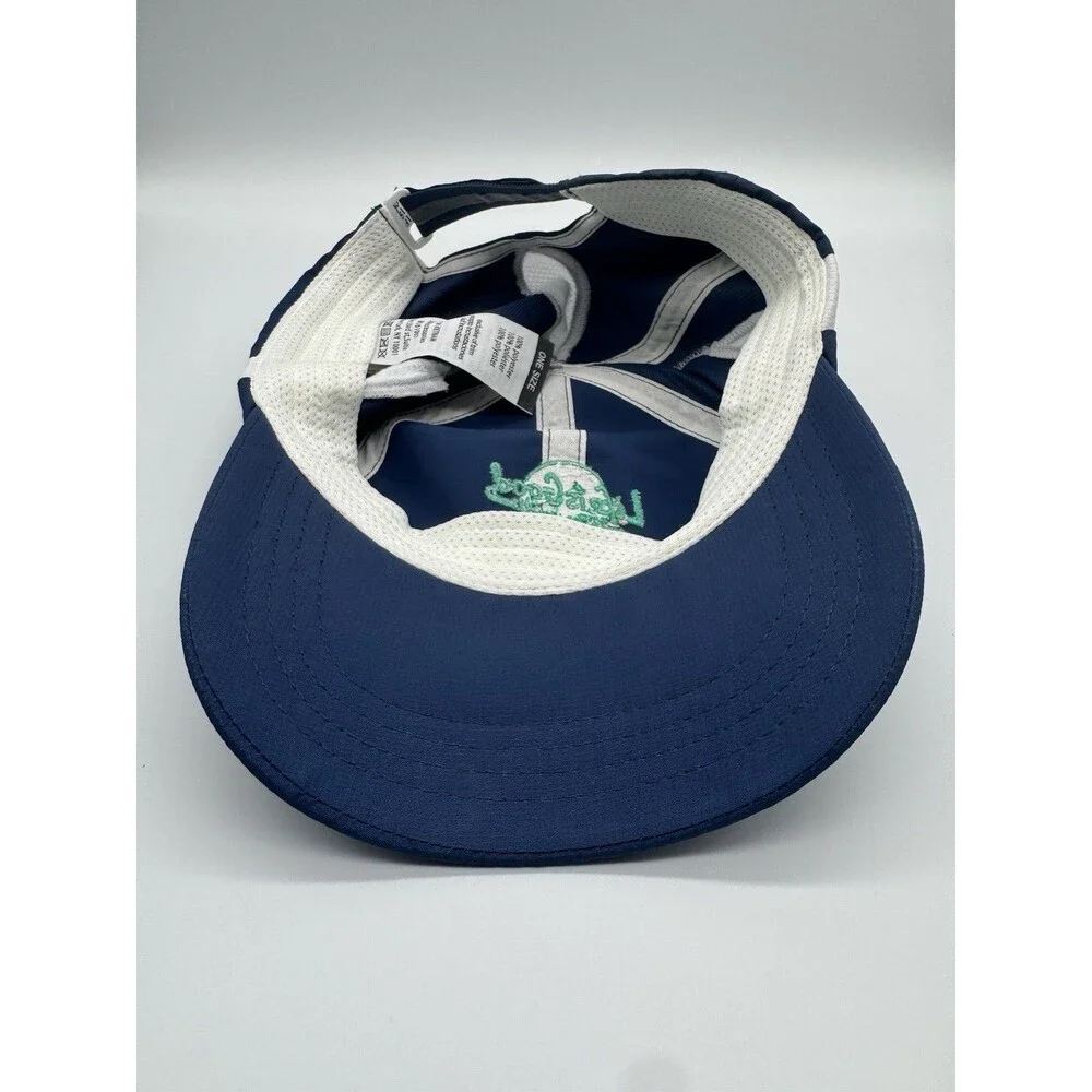 Life Is Good Blue Golf Hat Embroidered Golf Ball Golfing UPF 50+